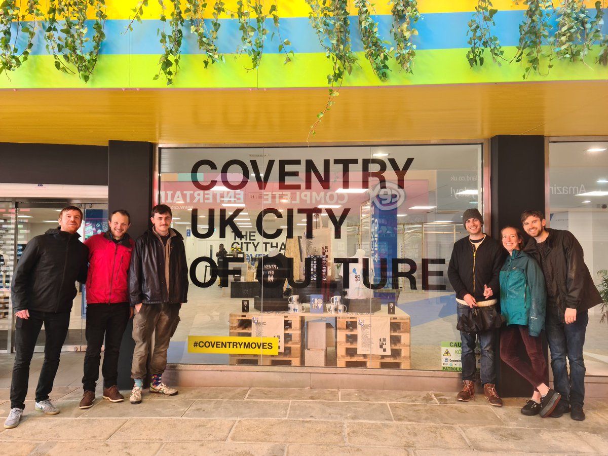 MissLFRose's tweet photo. It's finally here! Pumped for England's latest City of Culture to begin 👏  @Coventry2021 @Coventry_City @coventrycc @CovCityLive @covcampus #ThisisCoventry #CoventryMoves #HereForCulture https://t.co/U0ymbYWlOy