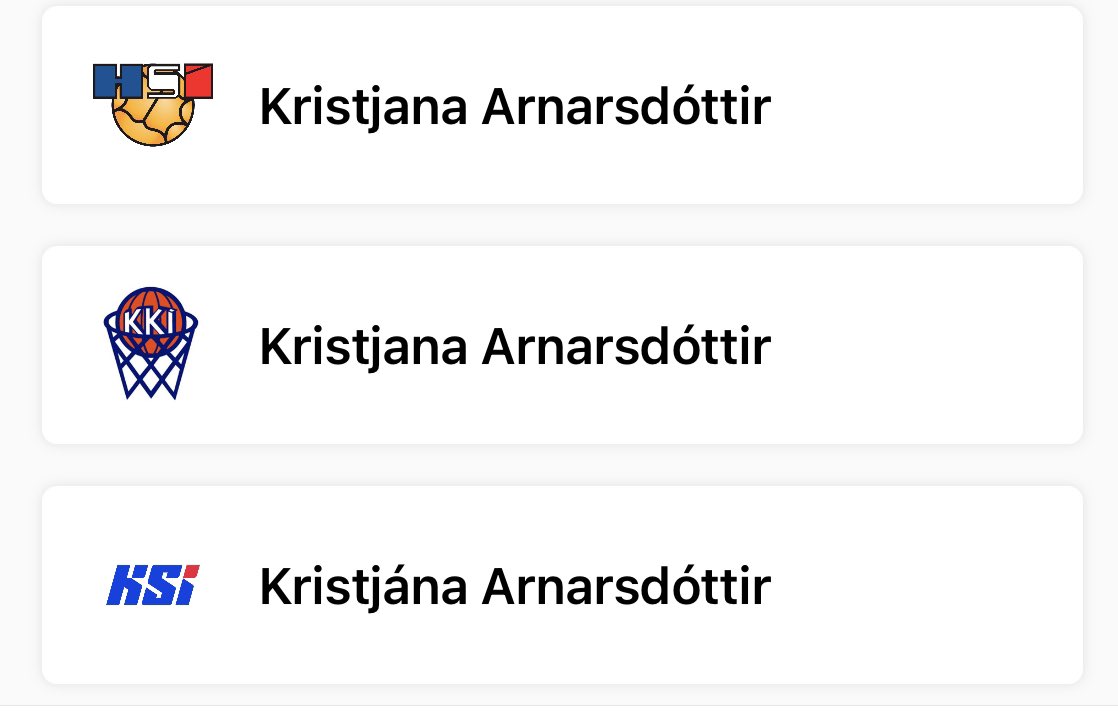 Kristjana Arnarsdóttir tweet media