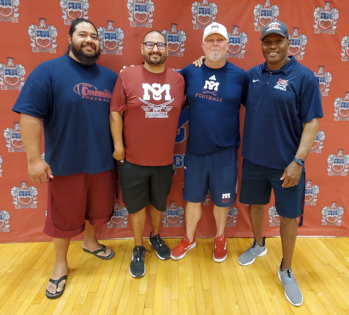 Thank you to all of the parents who came out this morning for our McClintock Football Parent Meeting.
Go Chargers!
P.P.T.