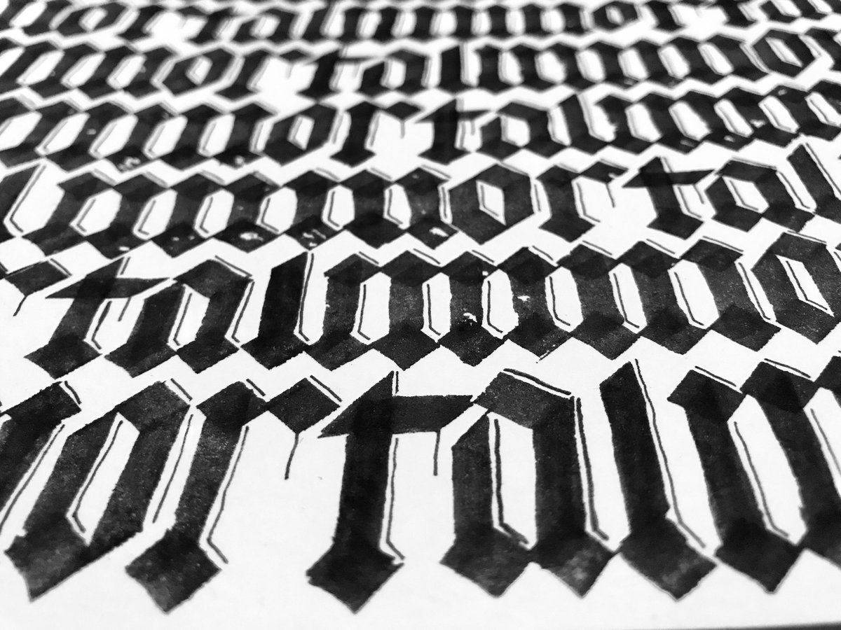 immortal

#Calligraphy #gothic #calligraffiti #lettering