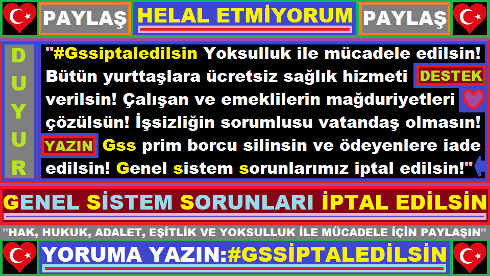 #Gssiptaledilsin yaz! Ama en çok da seni dinlemeye çalışacağım ve ihtiyacın olursa sana yardımcı olmaya çalışacağım ve susacağım! Ben her zaman burada olacağım ve sen her zaman hoş karşılanacaksın! #Helaletmiyorum diyerek size katılıyorum! Benimle isen kopyala yapıştır kendine:❤️
