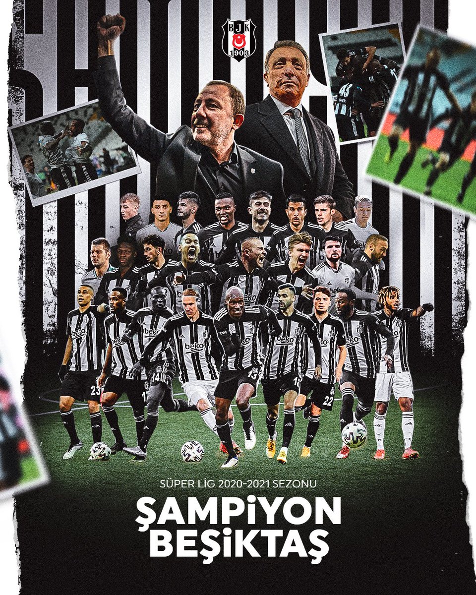 Besiktas Jk On Twitter Super Lig 2020 2021 Sezonu Sampiyonu Sanli Besiktas Sampiyonsensin