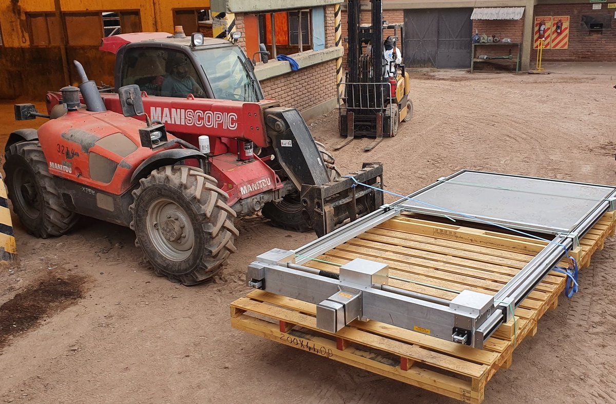 Llego el primer embarque de compuertas autónomas, #flumegate, a la Argentina directo de Australia. 
irrigate.com.ar
<a href="/RubiconWater/">Rubicon Water</a>