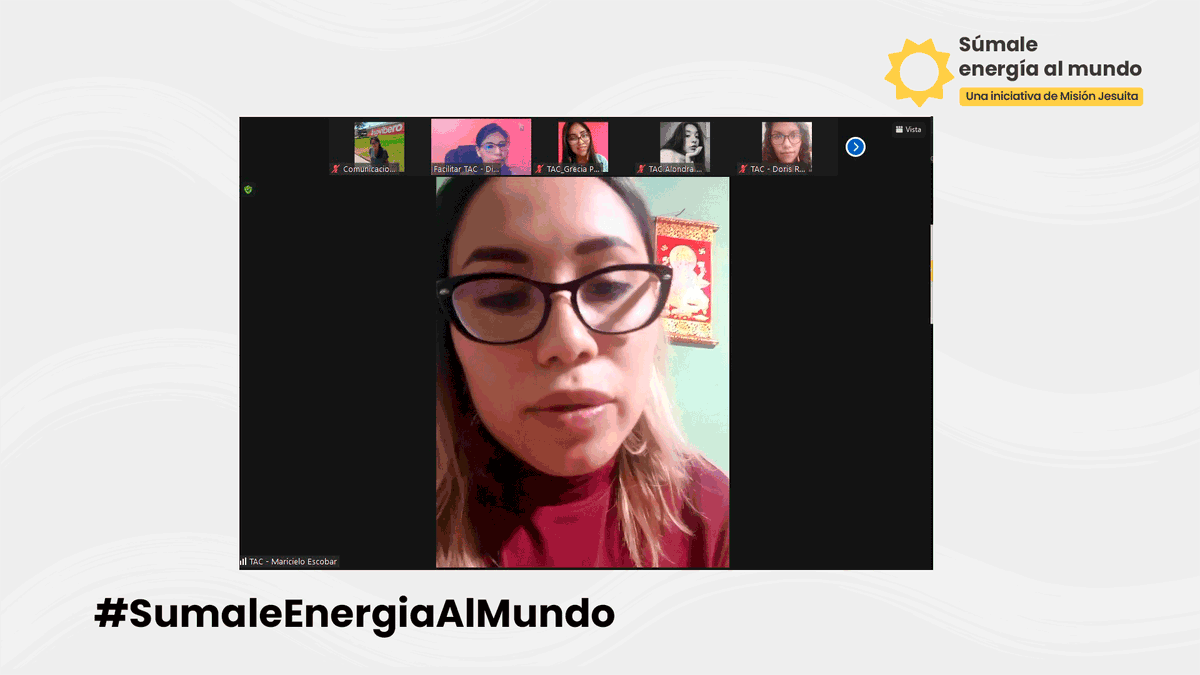 MisionJesuita's tweet photo. #SumaleEnergiaAlMundo 
Mesa de trabajo junto a jóvenes de #Tacna quienes buscan soluciones para integrar a más jóvenes en la concientización ambiental.
👇🙋‍♀️ https://t.co/gRdvpyYnKq