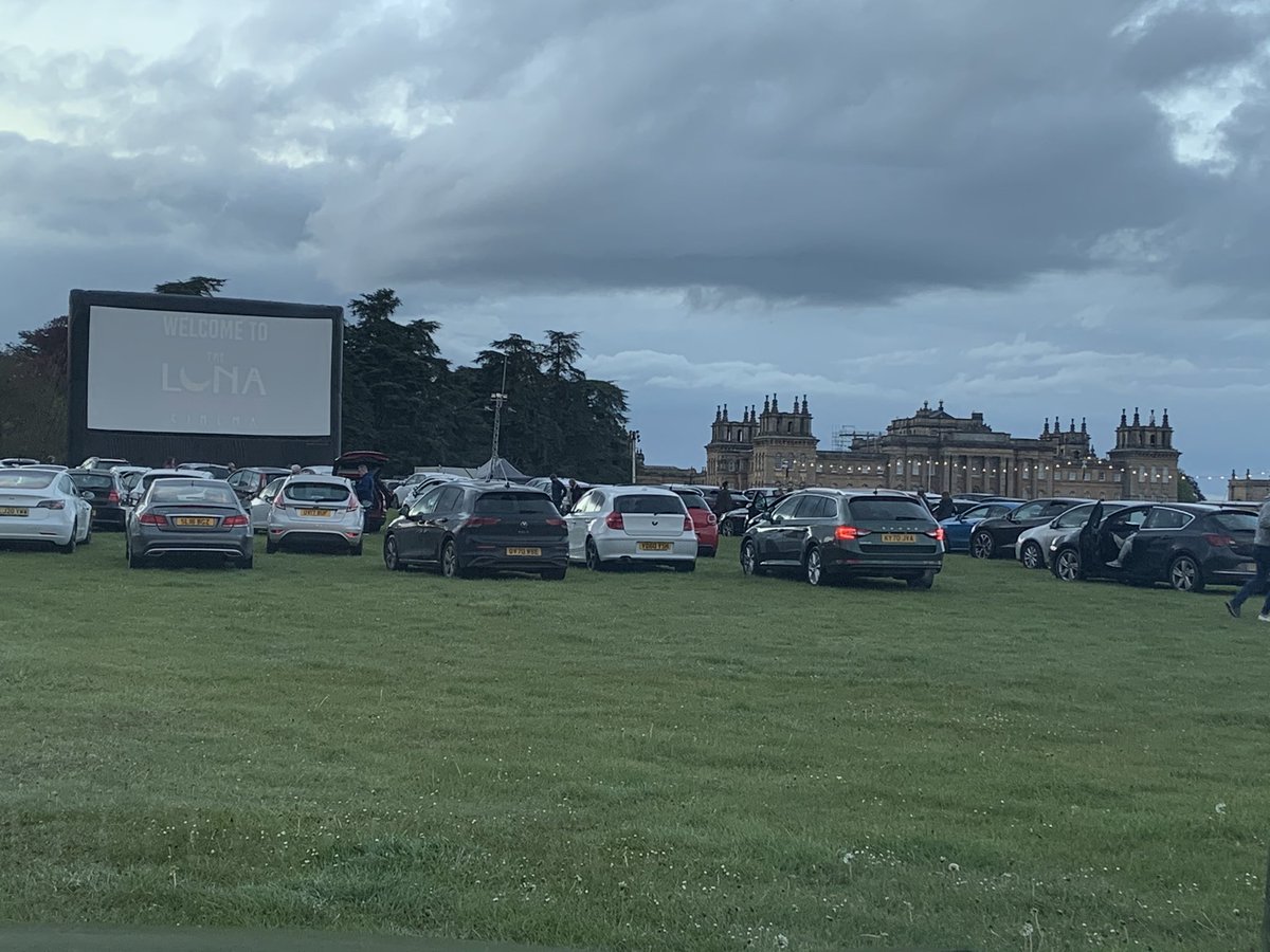 Laura_JStone's tweet photo. At the very lovely #blenheimpalace for the #lunacinema. Thanks to #skyvip for the tickets 💕 https://t.co/9NGABjn3Cc