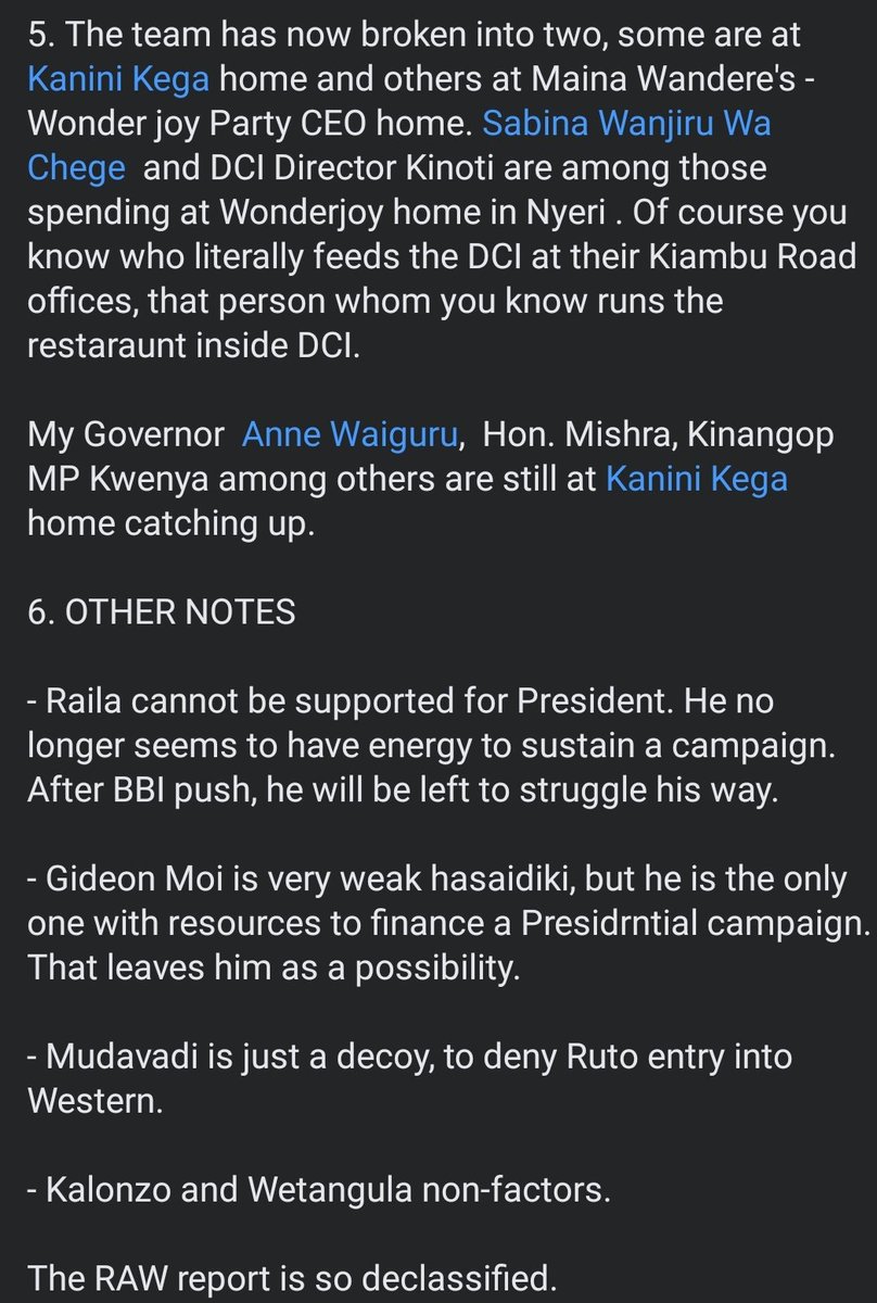 OleItumbi's tweet image. The Hustler Nation Intelligence Bureau ( HNIB) has some late night updates: