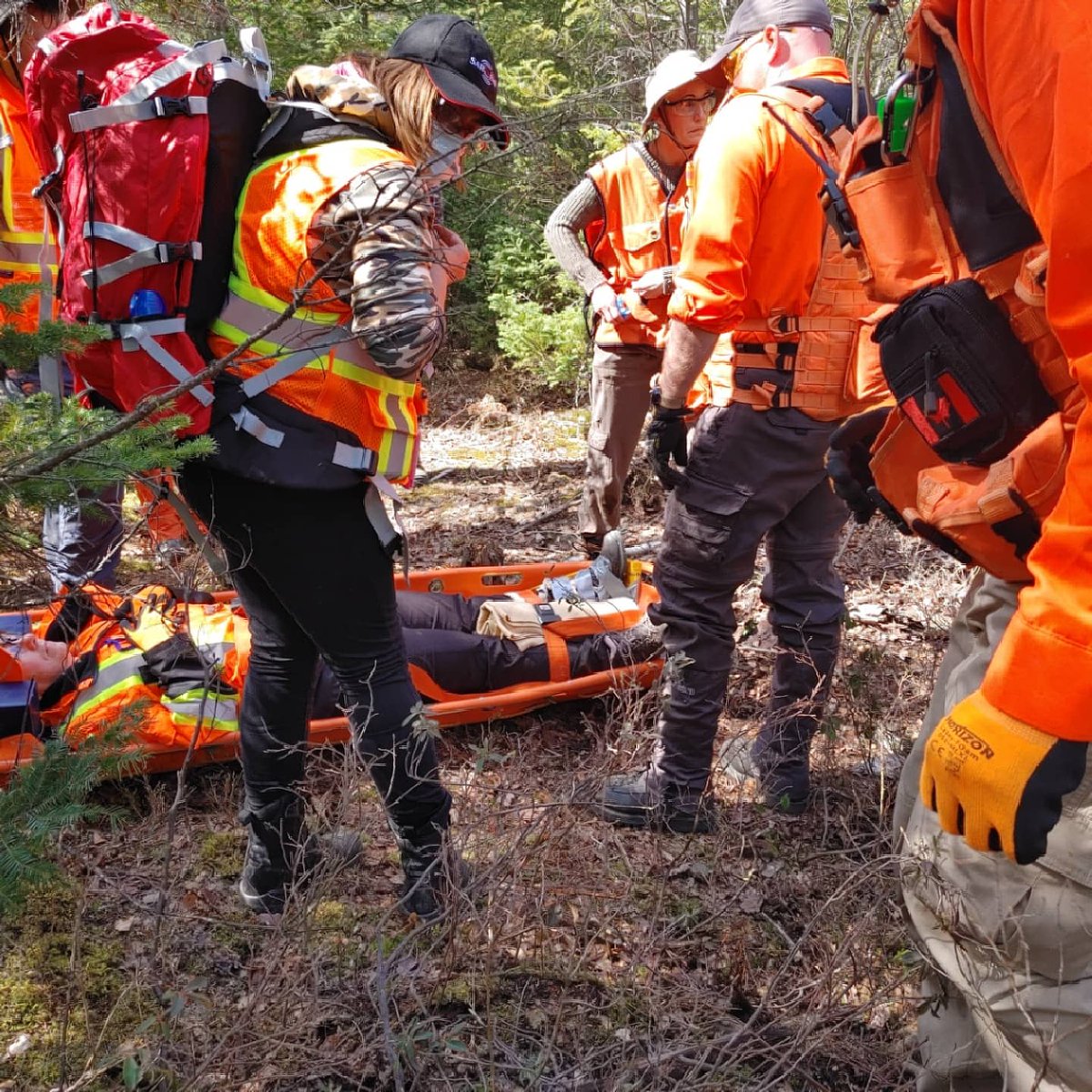 MiramichiGSAR's tweet photo. Miramichi Ground Search and Rescue Mock search.  May 2021.  #miramichi #searchandrescue #volunteer 

https://t.co/EEgpjde753 https://t.co/RmTDfvgrK3