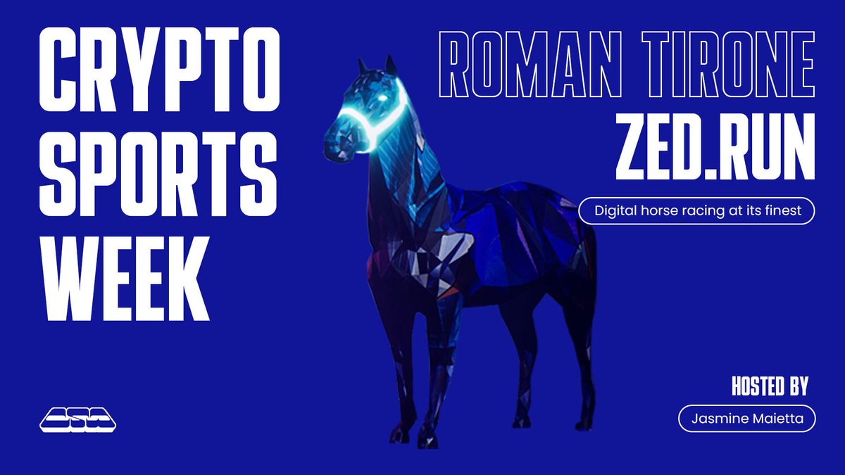 zed_champions's tweet photo. Did you catch @rahulsood , @RomanTirone , and  @zedchateaux  on Crypto Sports Week? 🐴👀
 
In case you missed the interactive sesh talking all things digital horse racing, watch it here 👉 https://t.co/zMeBtvSd5c 

#StayZeddy #CryptoSportsWeek https://t.co/kLm61ZChn2