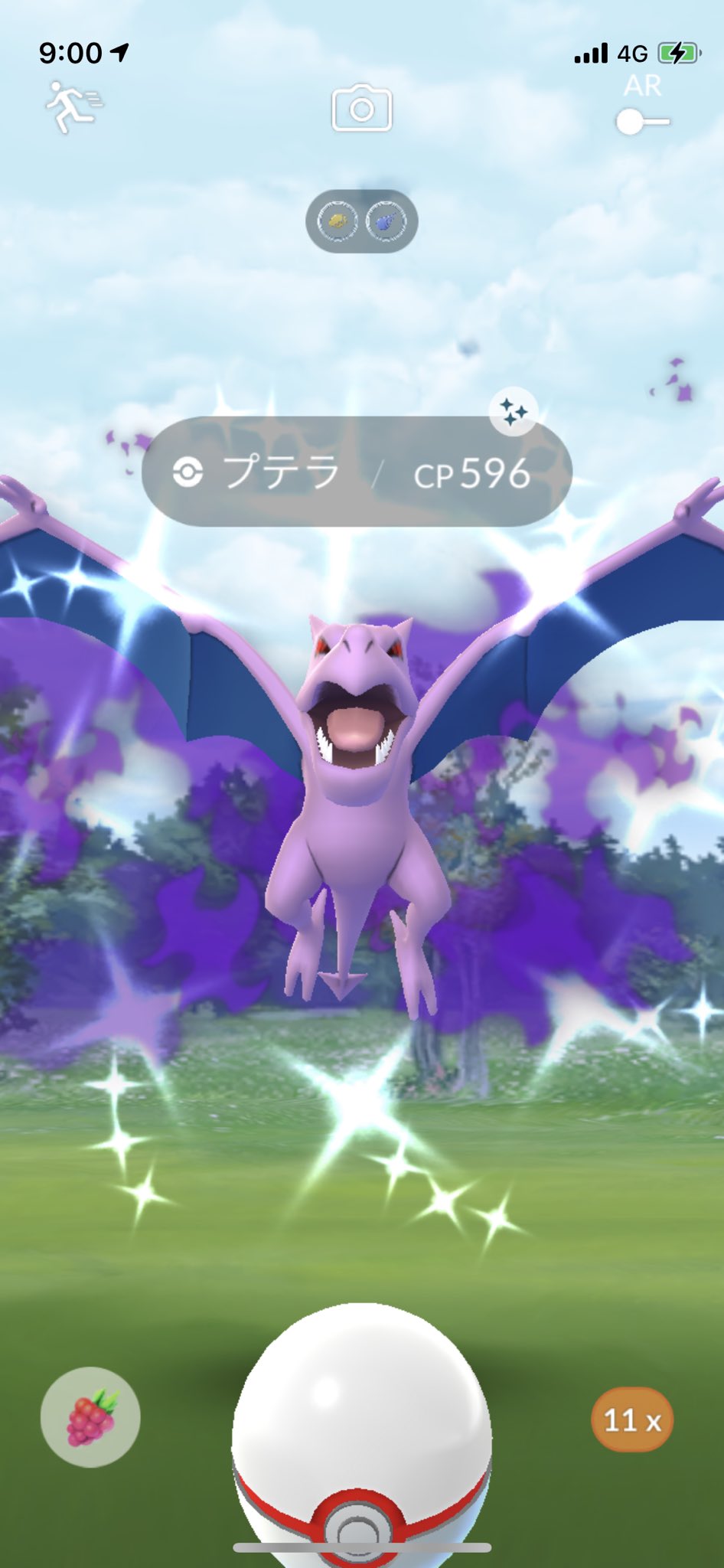 Roto ポケモンgo おやまぁ 朝からシャドウ色違いゲットだぜ ポケモンgo シャドウポケモン プテラ色違い T Co V3cy0f3dh2 Twitter
