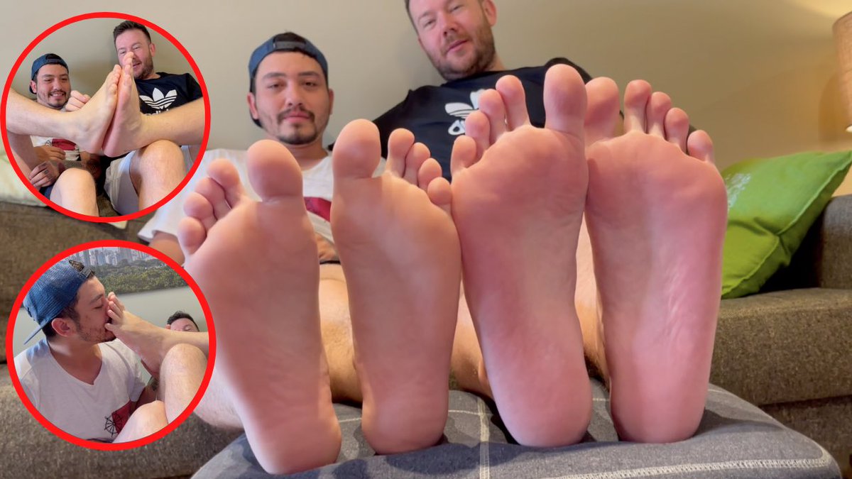 FeetVini's tweet photo. π₯NEW VIDEO
π₯ Comparing our feet! π₯
ππ» Link on Bio
#footsie #Comparingfeet #measuringfoot #soles #bigsoles #boysoles #footfetish #gayfotfetish #footworship #footworshipping #gayfootworship #malefeet https://t.co/ey9fYoW6x2