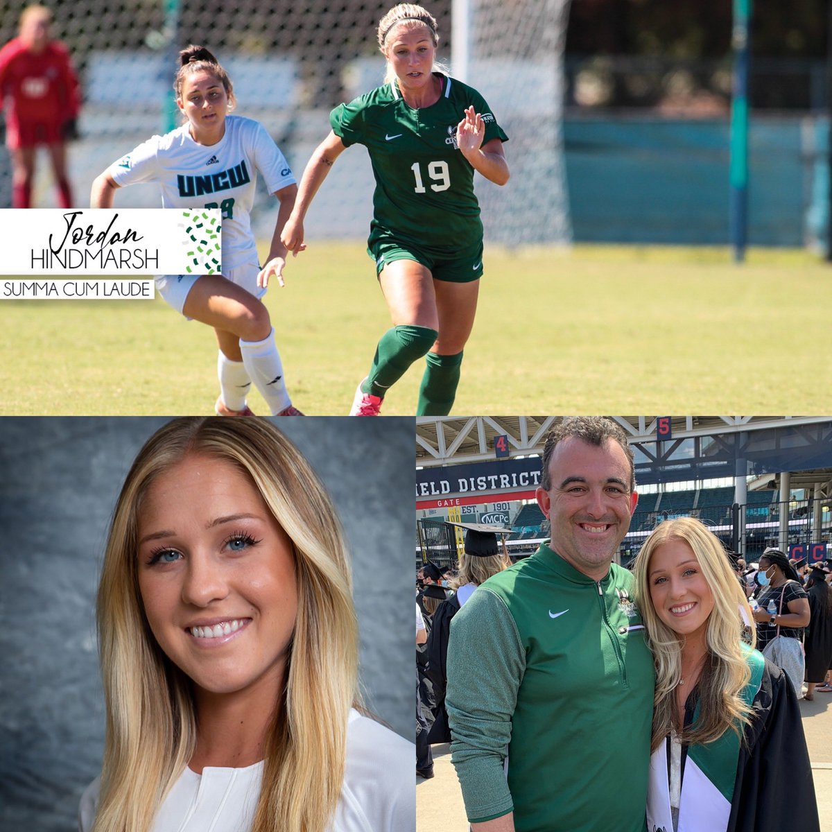 CSU_WomenSoccer's tweet photo. 🟢⚽️ | Jordan Hindmarsh

- Major in Business 💰 
- Minor in Management 💼 

Graduated with Summa Cum Laude honors. 🟢🎓👏🏼

Congrats Jo! Best of luck! This program will always be a home for you. 
#STUDENTathletes #Vikes4Life https://t.co/jKCpm1YpfM