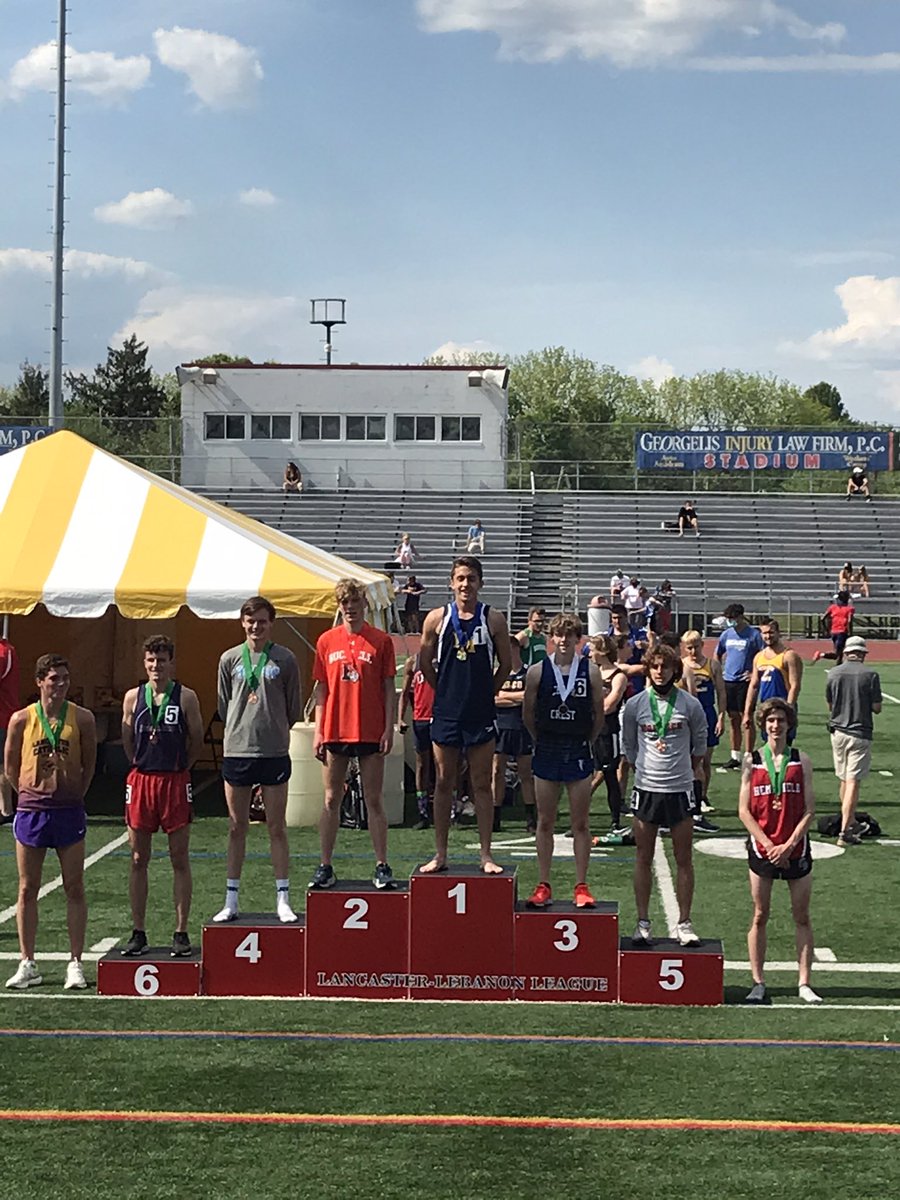 PennManorTrack's tweet image. Congratulations Graham! Won the 3200 last night and the 1600 today!