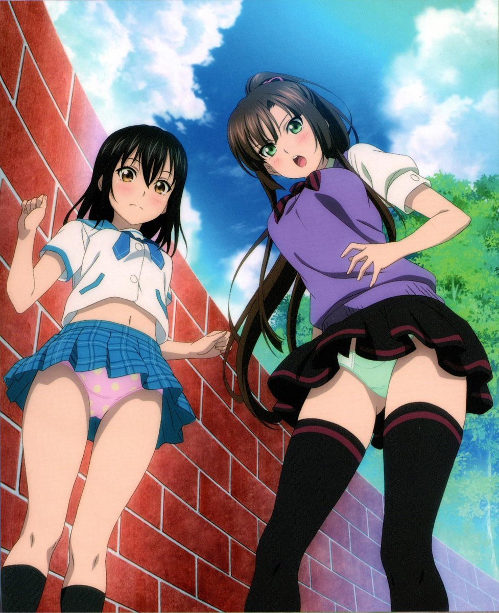 Shinsen Yukina Himeragi Sayaka Kirasaka From Strike The Blood Striketheblood Anime 姫柊雪菜 煌坂紗矢華 ストブラ ストライク ザ ブラッド