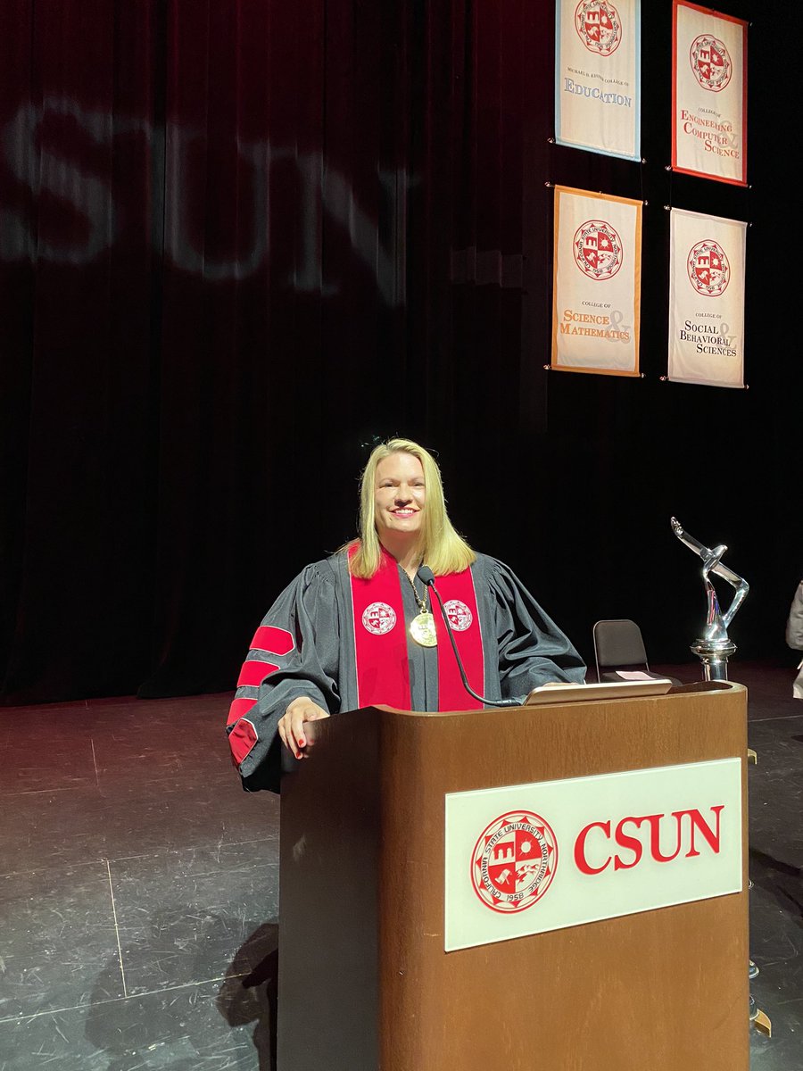 csunorthridge's tweet image. “Today is a day of celebration - I know that you, and your families, have spent years thinking about this moment... And I know that this moment, happening in this way, is not the one you had imagined, but it is a moment that you have earned.” - #CSUN President Beck #CSUNgrad