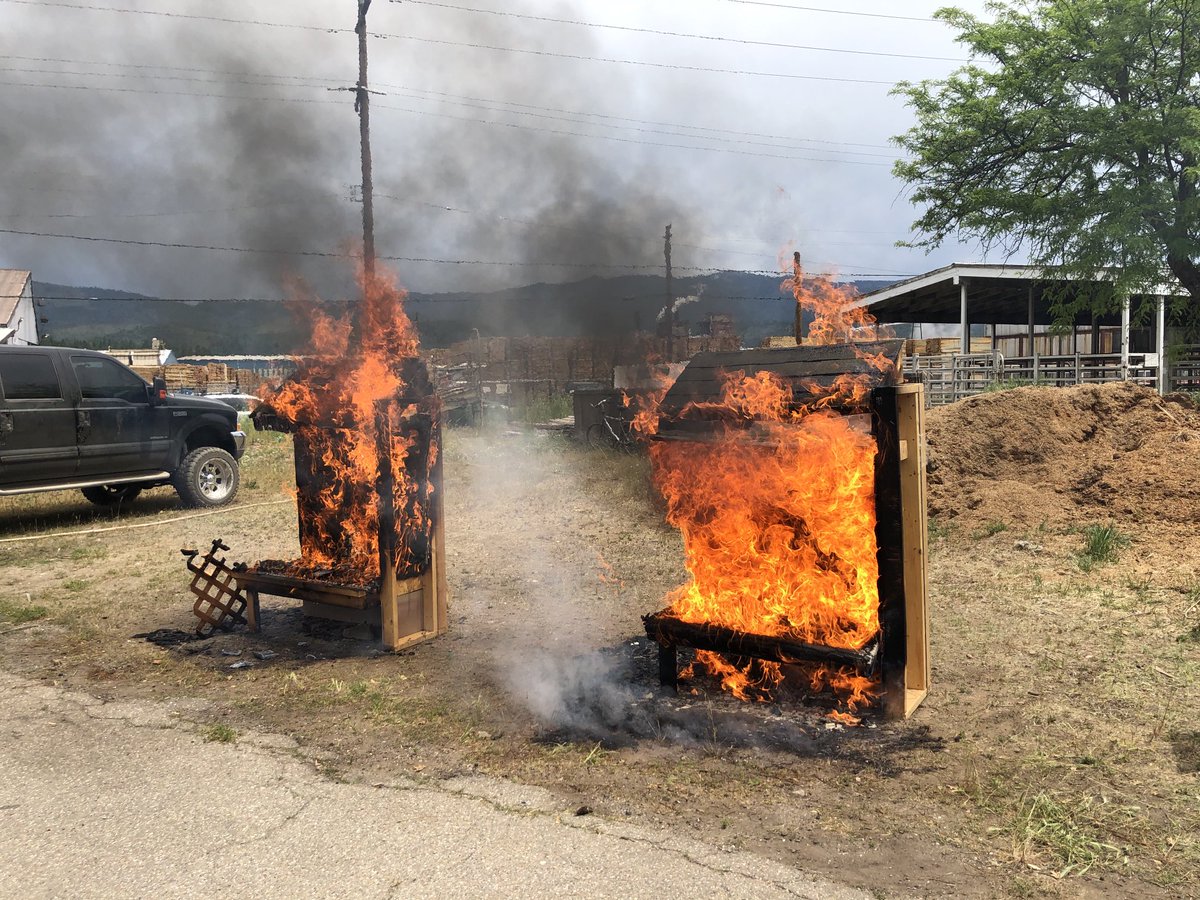 Fire demonstration was informative!