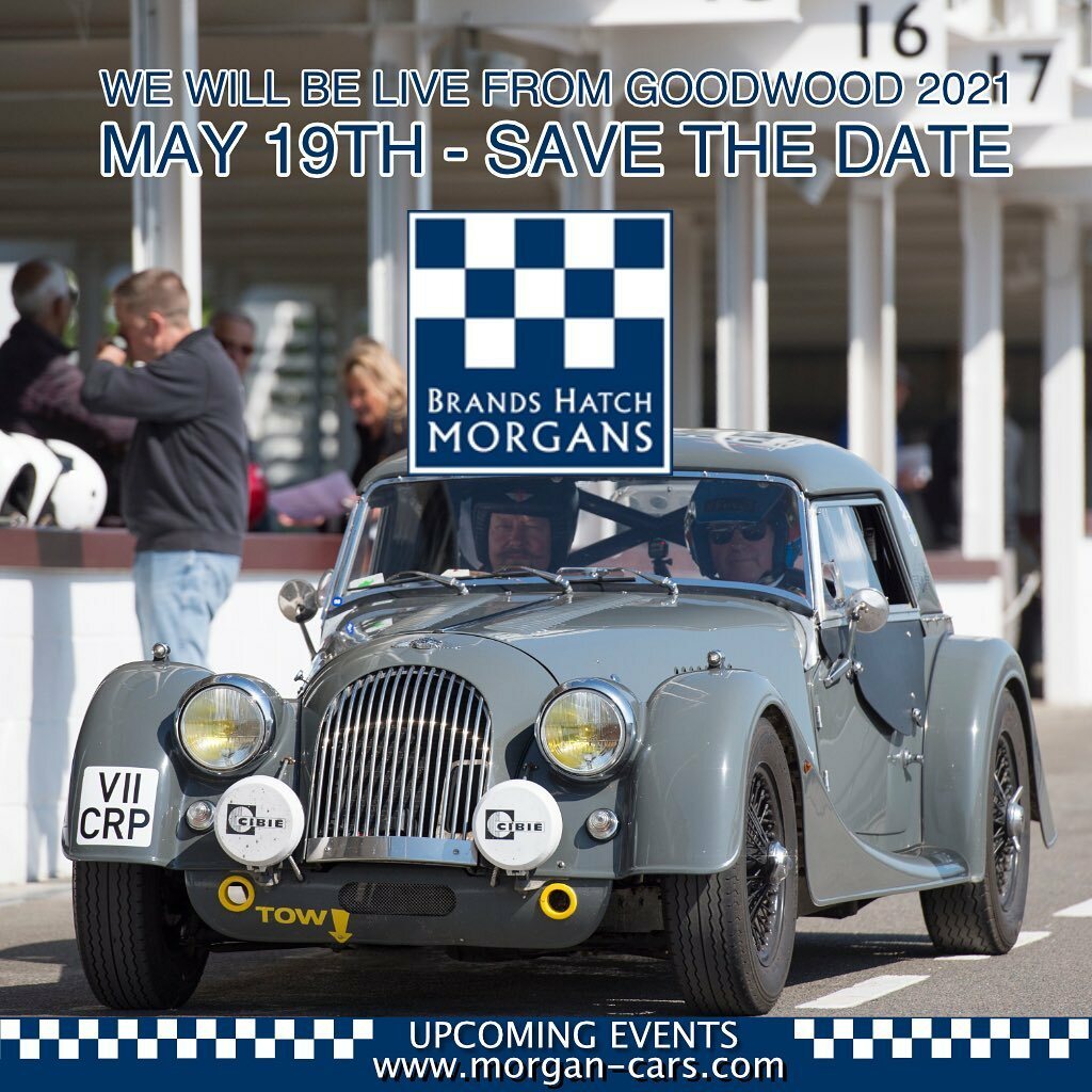 We are live from #goodwoodmotorcircuit on Wednesday 19th May! Tune in on Facebook live!!! instagr.am/p/CO5-rB1FB4T/