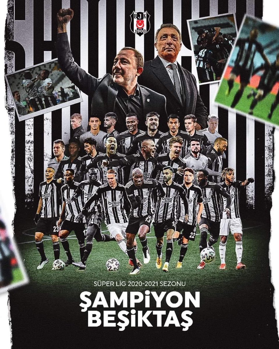 Tebrikler #Beşiktaş 🏆

2020-2021 Sezonu Süper Lig Şampiyonu Besiktaş'ın yönetimini, teknik heyetini, futbolcularını ve siyah-beyaz renklere gönül vermiş taraftarlarını yürekten kutluyoruz.

#ȘampiyonBeşiktaş