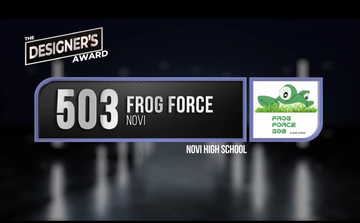 FIRST Robotics Competition Team 503 Frog Force tweet media