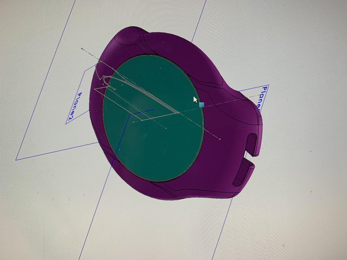 Decided I wanted to track my cats location using the new #AirTag . Issue was there were no slim mounts for a cat collar….. A little bit of CAD and a few #3Dprints later….I give you iCat.  <a href="/Apple/">Apple</a> <a href="/Ultimaker/">UltiMaker</a>