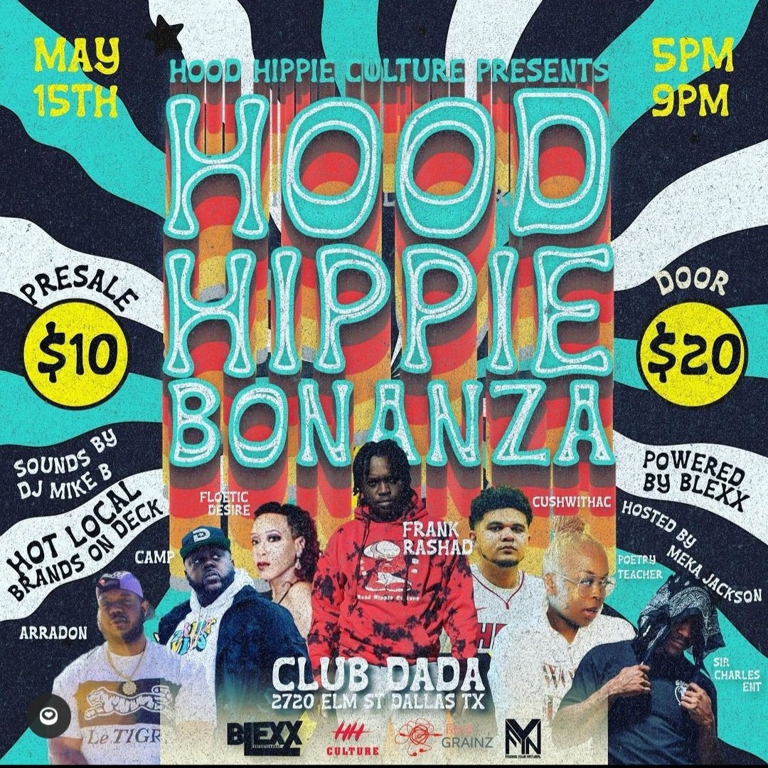 therjp360's tweet photo. @ClubDadaDFW 
5pm-9pm Today 
See you there 
🙏🏾💪🏾🤘🏾
#hhcbonanza #clubdada 
#dfwhiphop #deepellum https://t.co/LIiWROmTlt