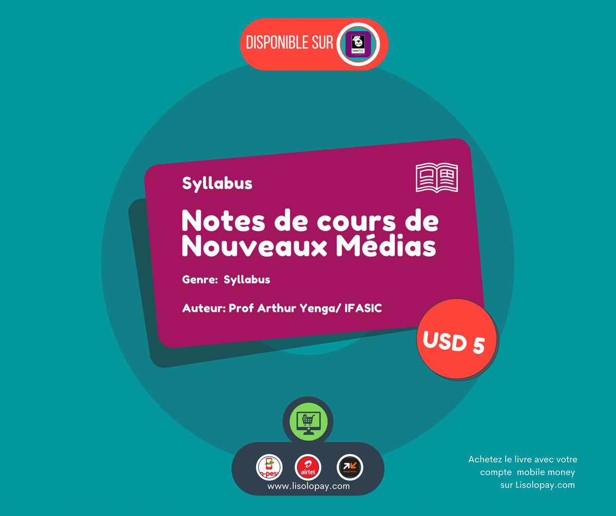 LisoloPay's tweet photo. Disponible sur Lisolopay https://t.co/1QdDkHiAyL