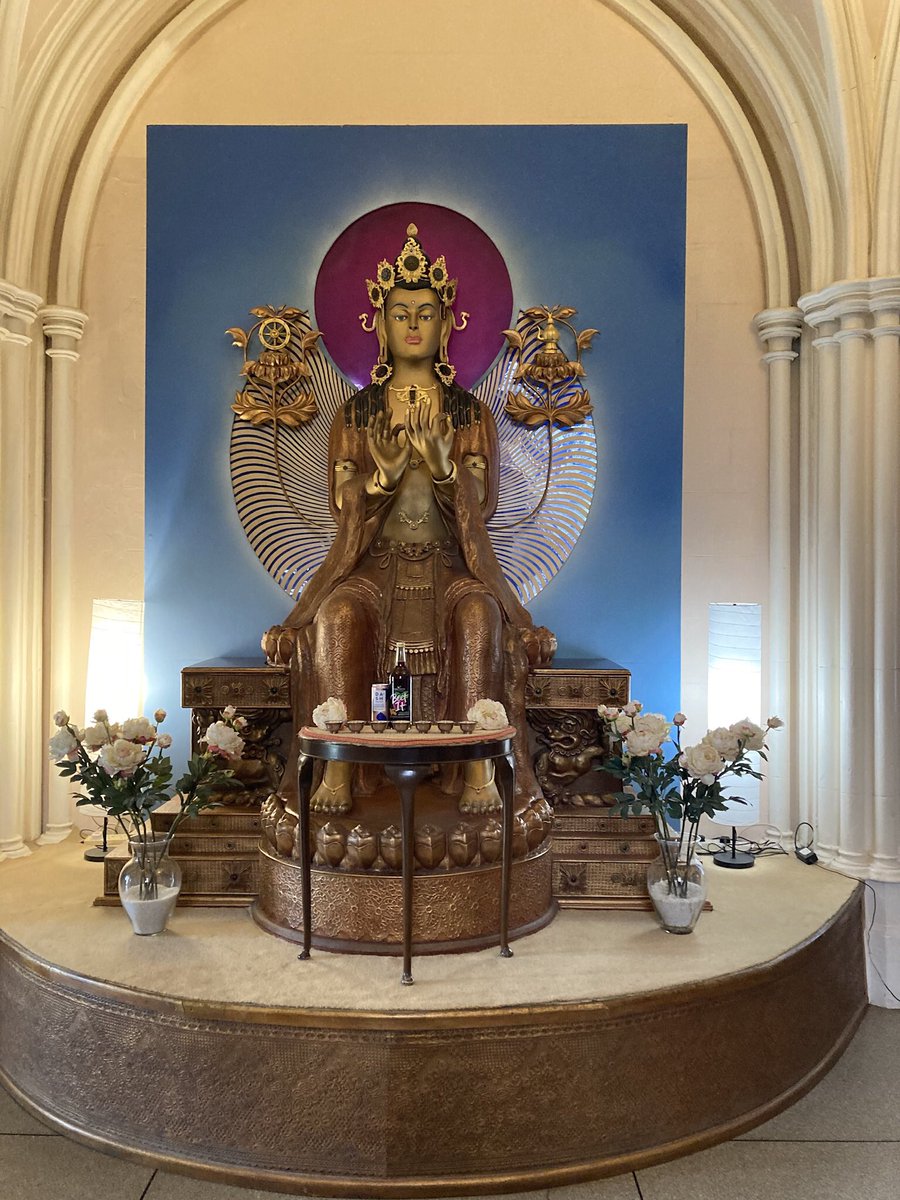 ClaireWhit794's tweet photo. A day of teachings, meditation and contemplation at Kadampa monastery, Ulverston in preparation for the relaunch of @YLTHappiness in the next few weeks🙏🧘‍♂️🧎‍♂️ https://t.co/9euY5tLRql