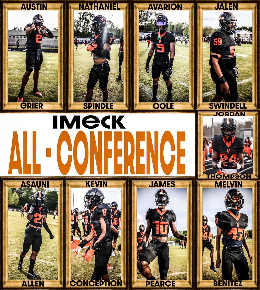 CoachLashSr's tweet photo. 🚨🚨 Since the season has concluded, I am excited to announce our @VanceCougarsFB all conference players!! Congrats fellas!! @grier_austin @nspindle23 @avarioncole9 @JalenSwindell @Rbjordann1 @Asauni5 @Kcthekid2 @JamesPearceJr10 @5_melvinB https://t.co/reiaIbO2tN