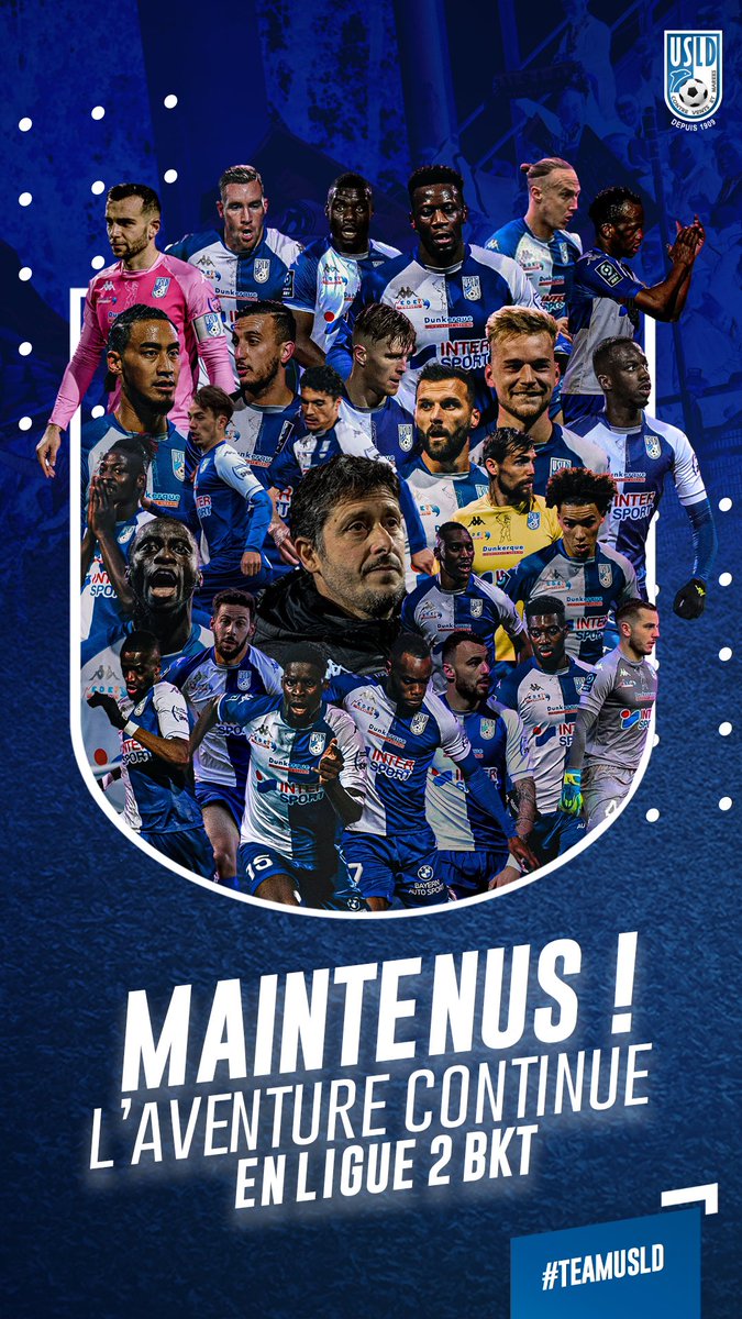 usldunkerque's tweet photo. [⚔️] Le maintien en @Ligue2BKT 😏. #TeamUSLD 🔵⚪️👊 https://t.co/caglUPyLGK