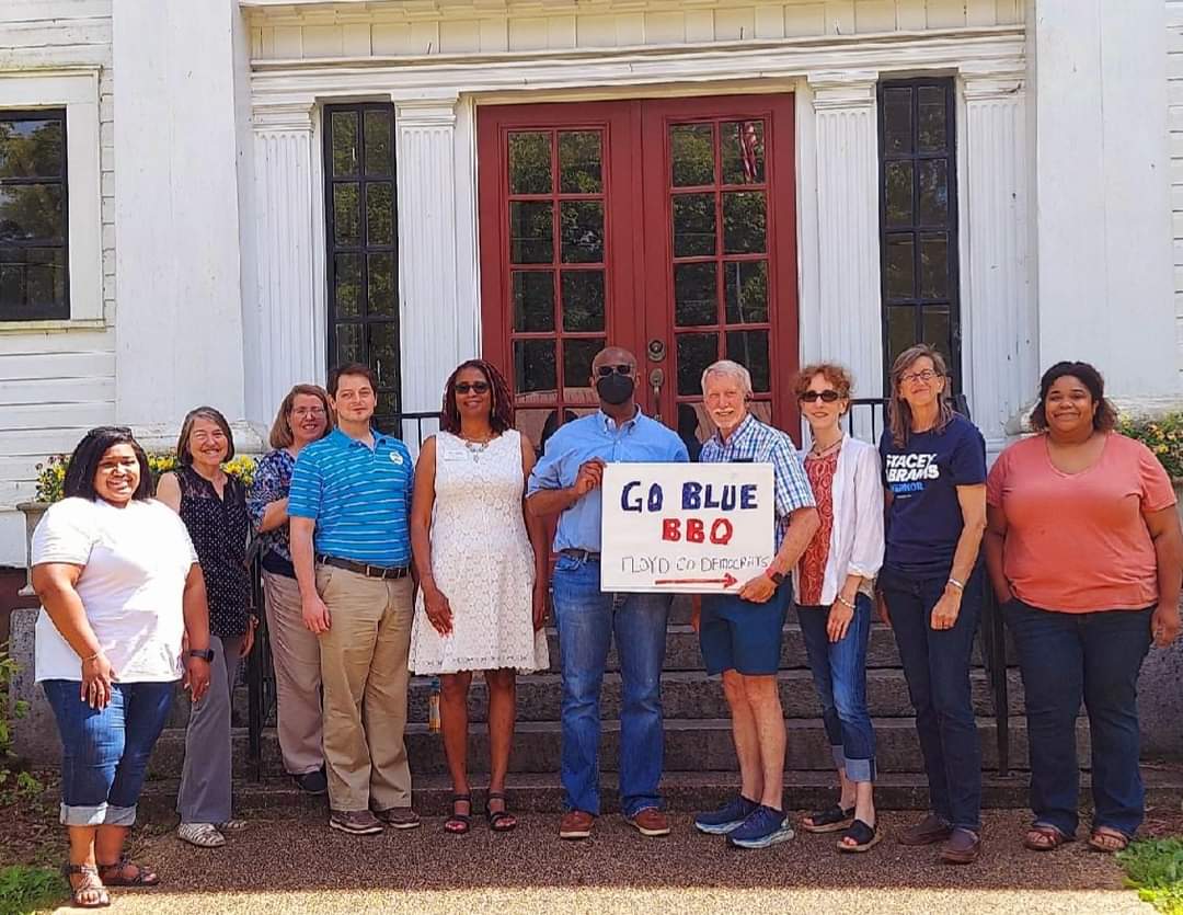 boddieforga's tweet photo. I truly enjoyed the Floyd County Democratic Party's GO BLUE Membership BBQ today in Cave Spring, Georgia! Thank you to my Friend & Rome Commissioner Wendy Davis, Cave Spring Mayor Pro Tem Tom Lindsey, & the entire Floyd County Democratic Party for the great hospitality! #MeetWILL https://t.co/CcUX80ZBI5