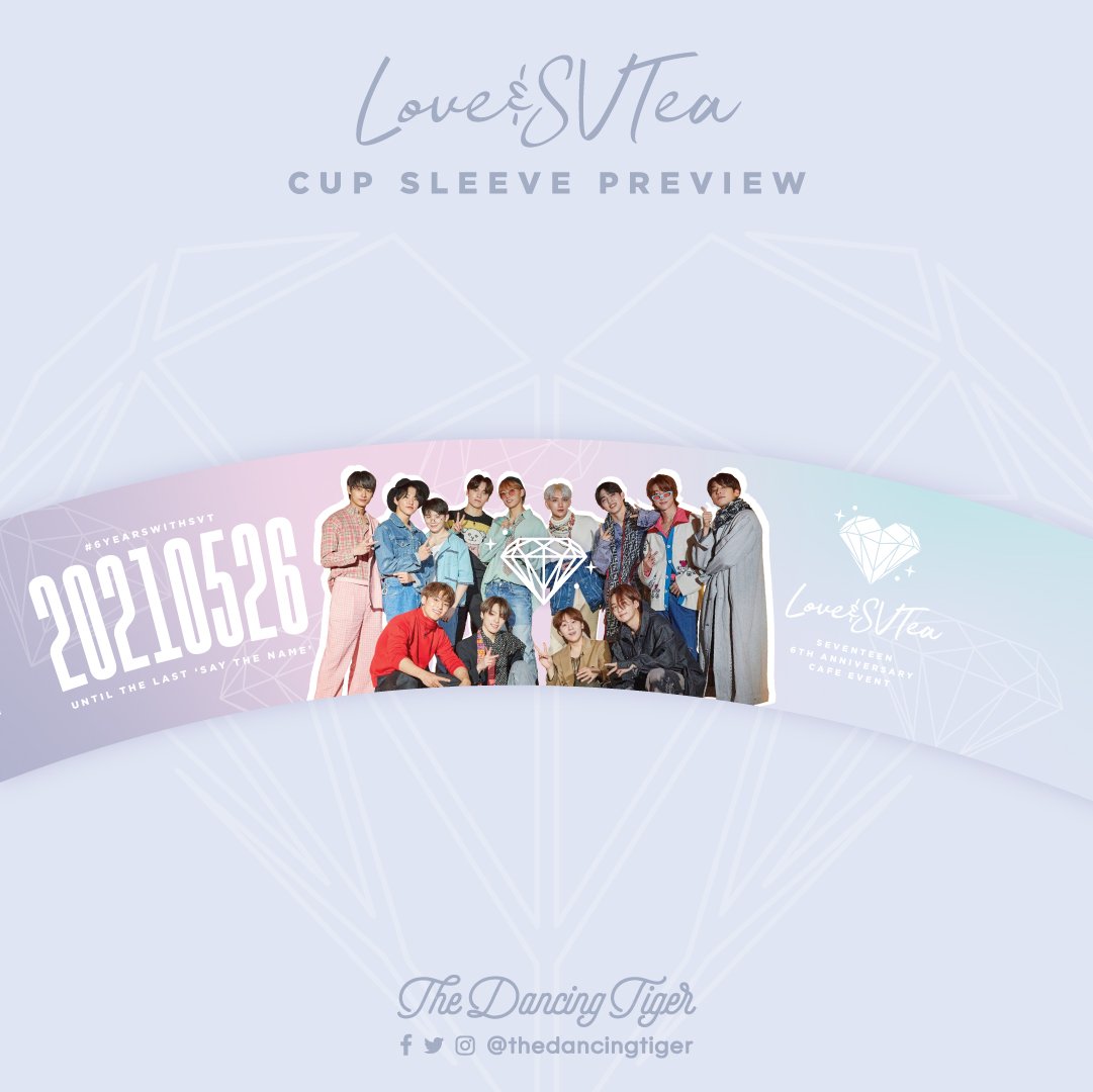 SVTCaratsUSA's tweet photo. [EVENT] Love &amp; SVTea for @pledis_17

🥳 #SEVENTEEN 's 6th Anniversary cupsleeve event in North California (SF)! 

Cupsleeves provided by @TheDancingTiger 🧡🐯

📍 SIMPLEXITEA - 12 10th St, San Francisco, CA 94103
⏰ May 22-23, Sat &amp; Sun 12:00PM - 5:00PM
#LoveSVTea #6YearsWithSVT https://t.co/omkPY2hTbn