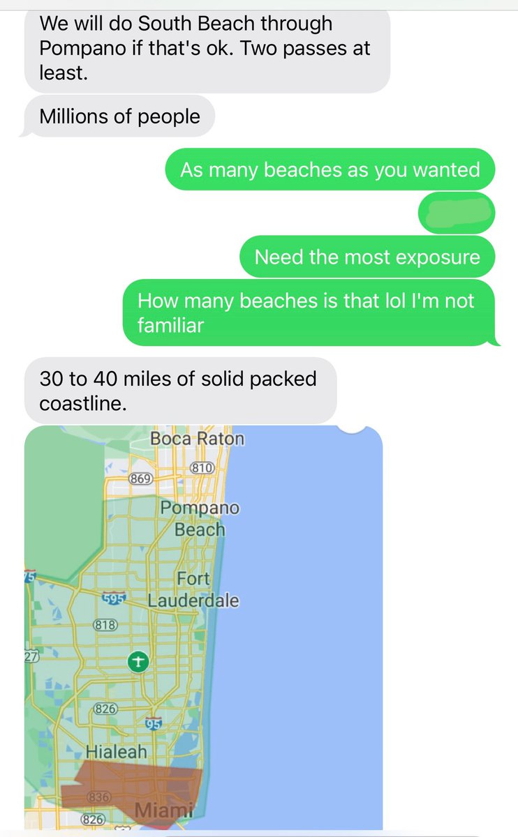 KatStryker111's tweet photo. $AMC 💥Big News💥For Florida’s Plane 💥It’s On Monday for Memorial Day And We Are hitting more beaches then just Miami Beach💥 It will Pass South Beach through Pompano! #AMCARMY #AMC #apestogetherstrong #AMCAIRFORCE 💥#AMCTrustTheProcess💥 Gofundme 👉 https://t.co/8MjyUKMDqb https://t.co/bahXfg0jn0