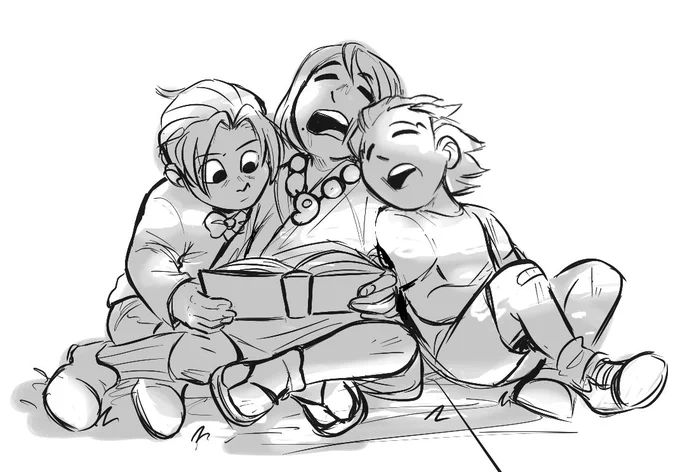 oh i also drew this in the drawpile and if you aren't reading Quantum Meruit by @zoe_jay_w then you need to 