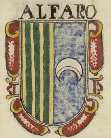 thecoadb's tweet image. #alfaro #escudo #escudodearmas #heraldry #hispanic #spanish #coatofarms #familycrest