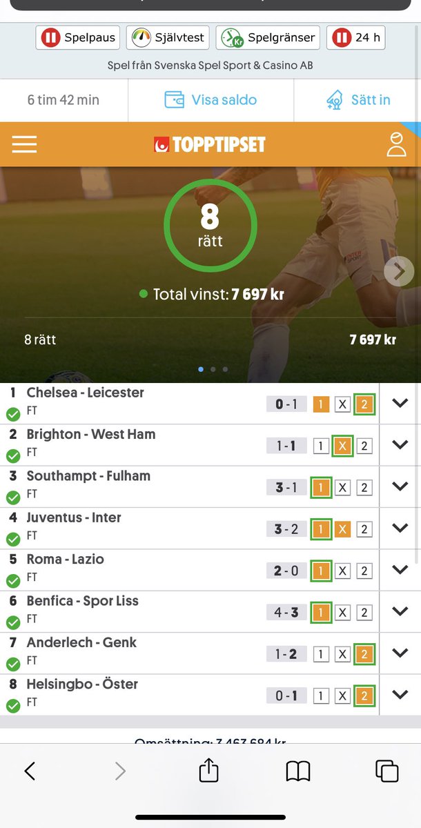 kasslerGBG's tweet image. Ja men tack då🙏 #topptips