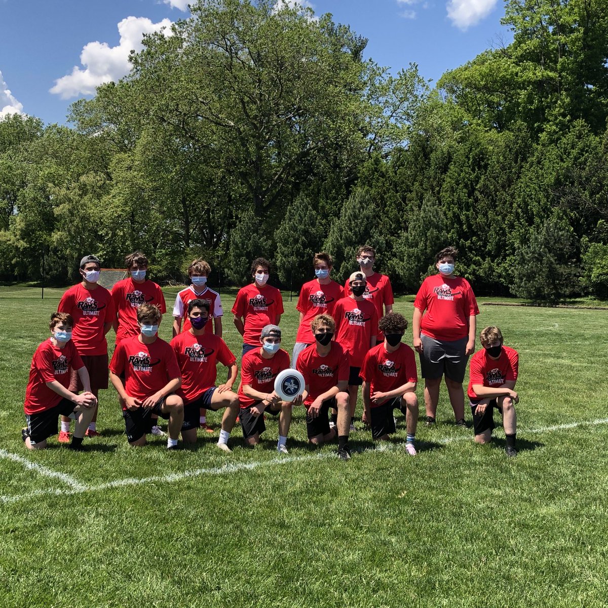 Harriton Ultimate Team downed   Salesianum today, for the win, 15-9