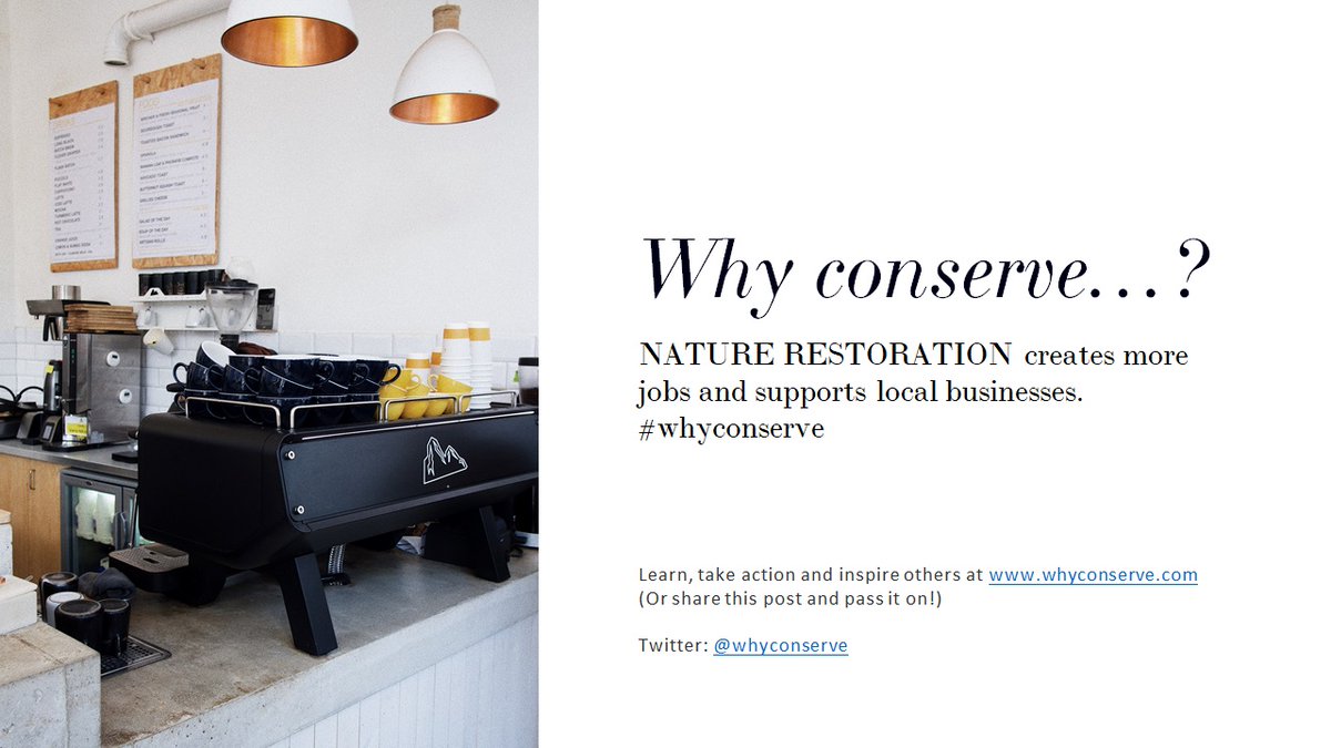 whyconserve's tweet photo. #nature #restoration creates more jobs and supports local #businesses. #whyconserve

Thanks to Steve Micklewright @treesforlifeuk for his talk on #rewilding and re-peopling, and words on job creation and #careers in #conservation.

#business #NGOs

Photo: @sonniehiles - thanks! https://t.co/ii6neVlXXU
