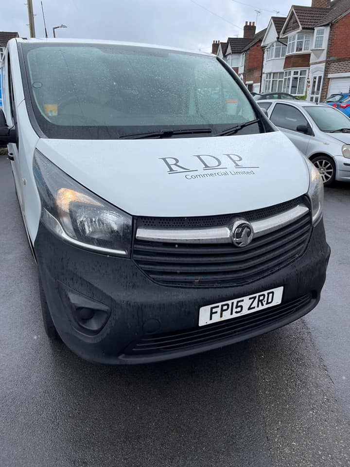 LtdRdp's tweet photo. @RDP have given their fleet of vans a facelift today! The new signage makes the vehicles really stand out 👌🏻 https://t.co/7xvwHXtYPQ