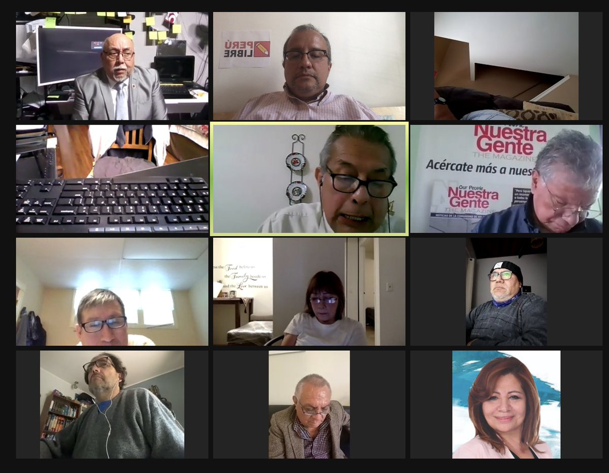 elfjcgc's tweet photo. Aquí andamos, en el #DebatePEX desde Dallas, Nueva York y Nueva Jersey, con periodistas de la comunidad peruana.
#PEXConCastillo https://t.co/b99emcX1BN