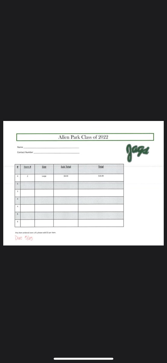 2022APHS's tweet photo. 🚨ATTENTION CLASS OF 2022!!🚨 Senior spirit wear is now available!! ALL orders are due May 25th! (Turn in to the pink tub outside the main office or a student council rep/officer) https://t.co/tNdaJnRYtQ