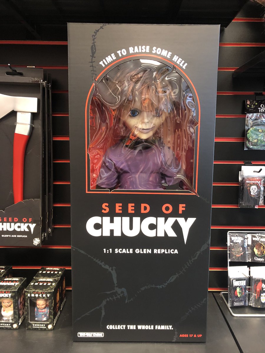 FreakyFindz's tweet photo. The long-awaited Glenn and Tiffany #SeedOfChucky 1:1 #TrickOrTreatStudios scale replica dolls have arrived! Quantities are limited, so pick them up while you can! 
.
.
.
#FreakyFindz #shopsmall #SmallBusinessSaturday #SanMarcos #NewBraunfels #horror #HorrorCommunity #fun #texas https://t.co/4vxVxWe6f4