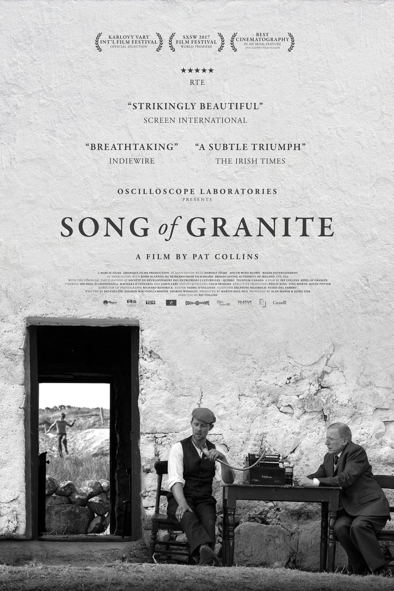 No idea how I have only seen this today. Stunning. #SongofGranite #PatCollins