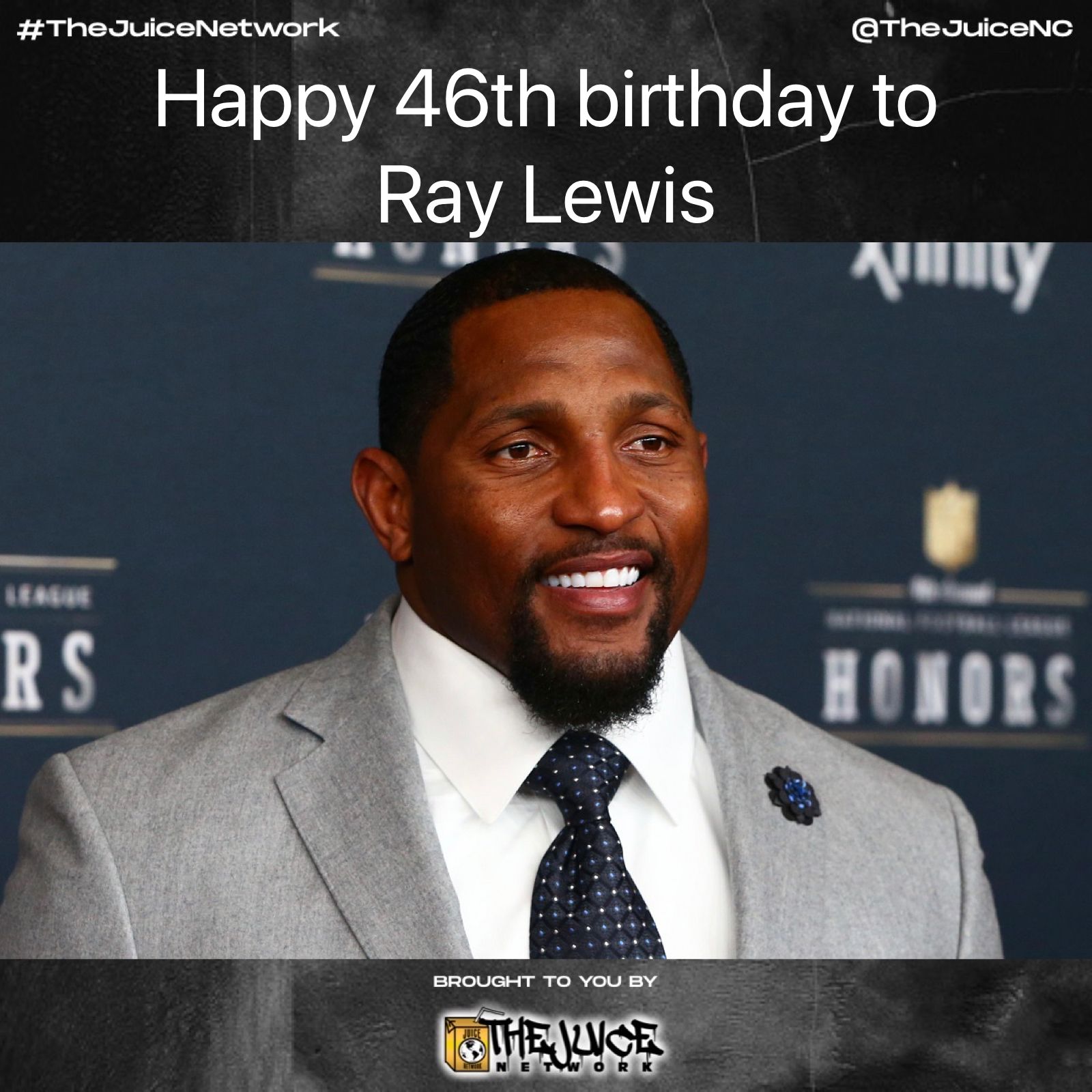 Happy 46th birthday to Ray Lewis!    