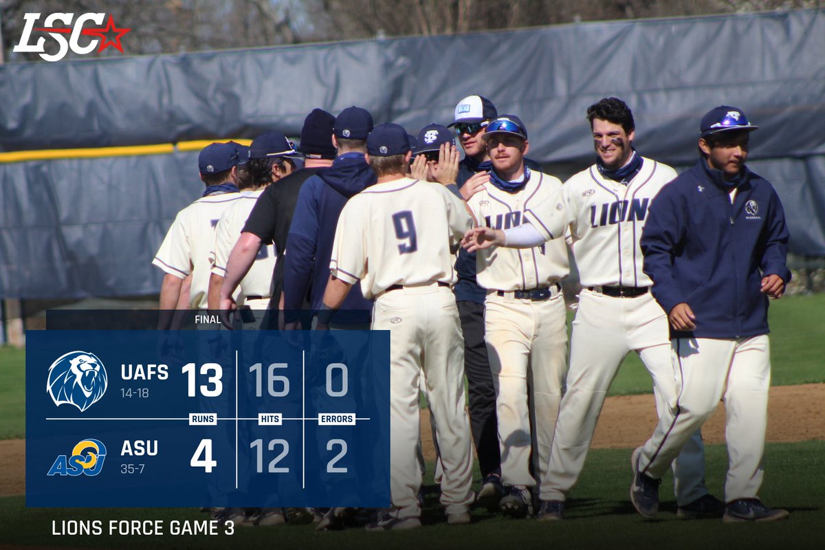 Uafs Baseball Uafslionsbsb Twitter