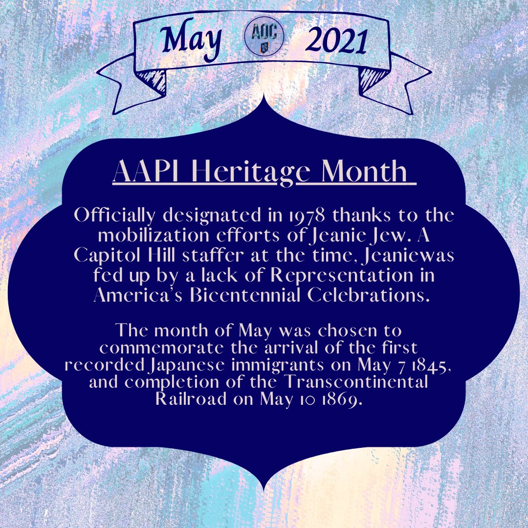 AoCNetwork_'s tweet photo. Learning about the origins of AAPI &amp; Jewish Heritage month! https://t.co/p8f108fLpB