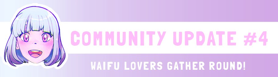 uwucrewnft's tweet photo. Happy Sunday Waifu Lovers💜
Read our fourth community update here: 
https://t.co/Z2EvKKgpni https://t.co/fuLYdkH3w7