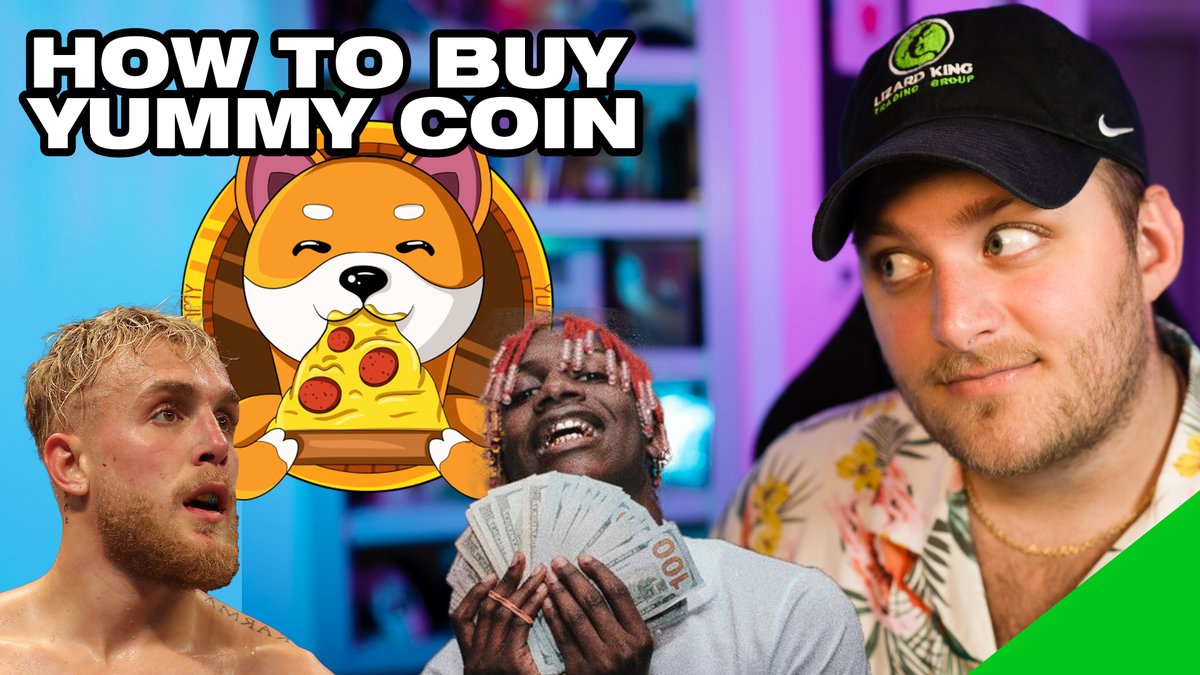 LizardX's tweet photo. @jakepaul And here is how you buy it! 🦎 $YUMMY 🚀

https://t.co/C0VwwoVnX7 https://t.co/hTZRHBbbNv