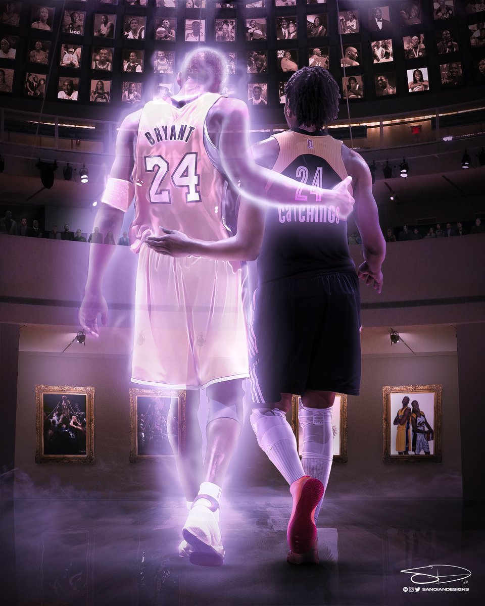 Kobe Bryant &amp; Tamika Catchings, from kids in Italy to the Hall of Fame as basketball legends. 

#20HoopClass #24Forever