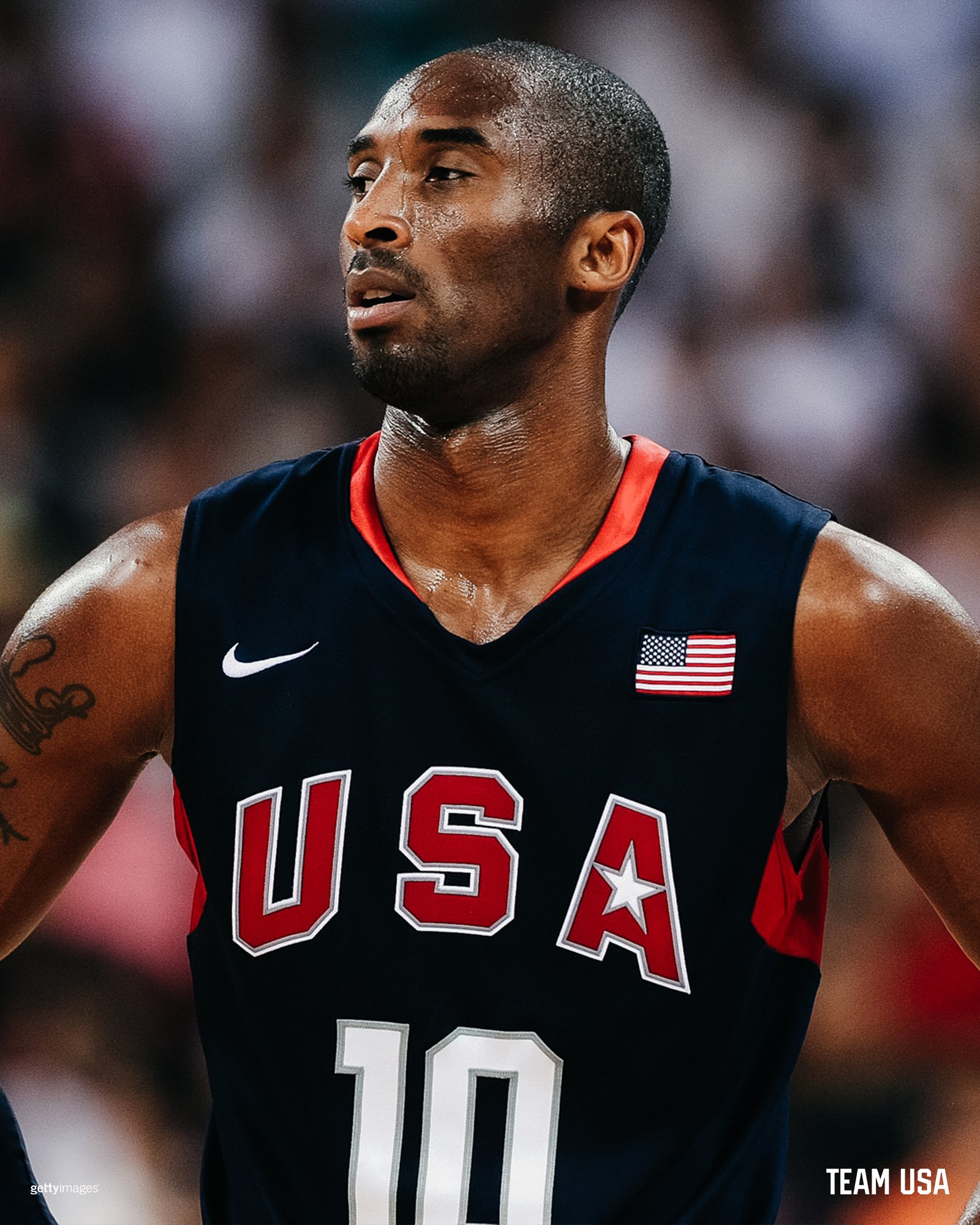 Kobe Bryant Los Angeles LA Lakers USA Olympic Team NBA Basketball Great ...