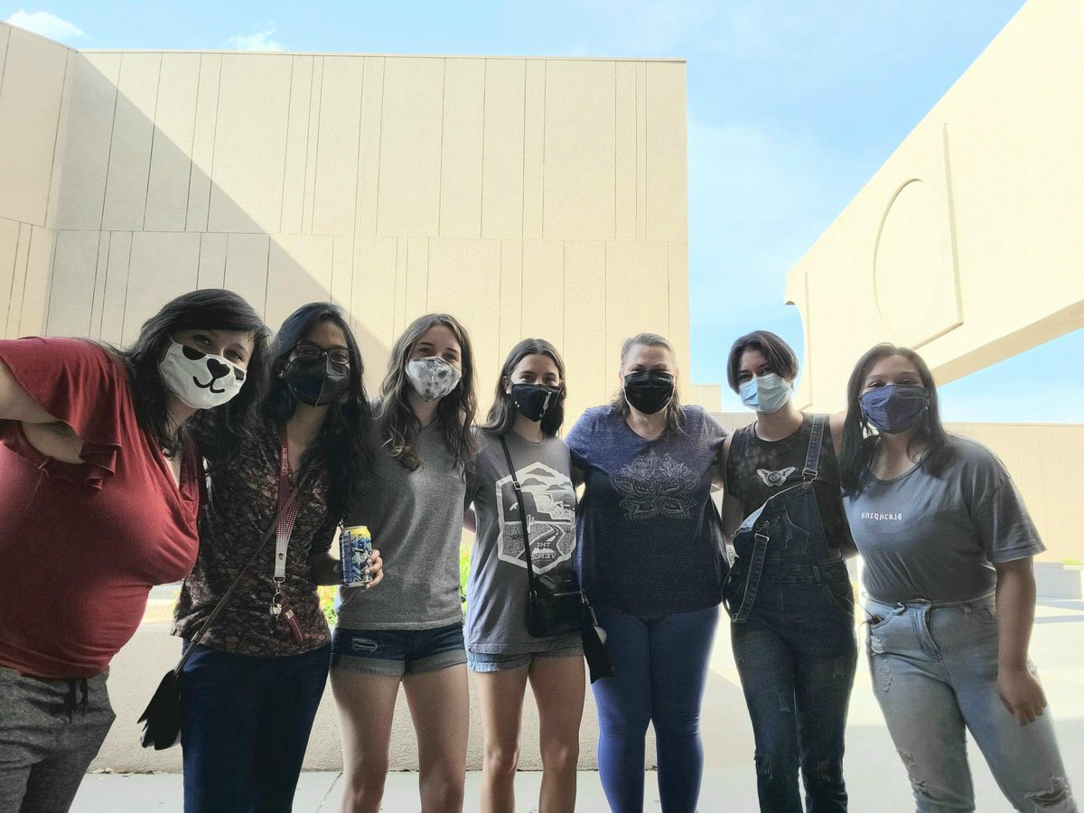 First in-person YWIC meeting this year!! Wonderful we all got to see each other! Also a big CONGRATS to Sikta and Kami graduating!! ❤️