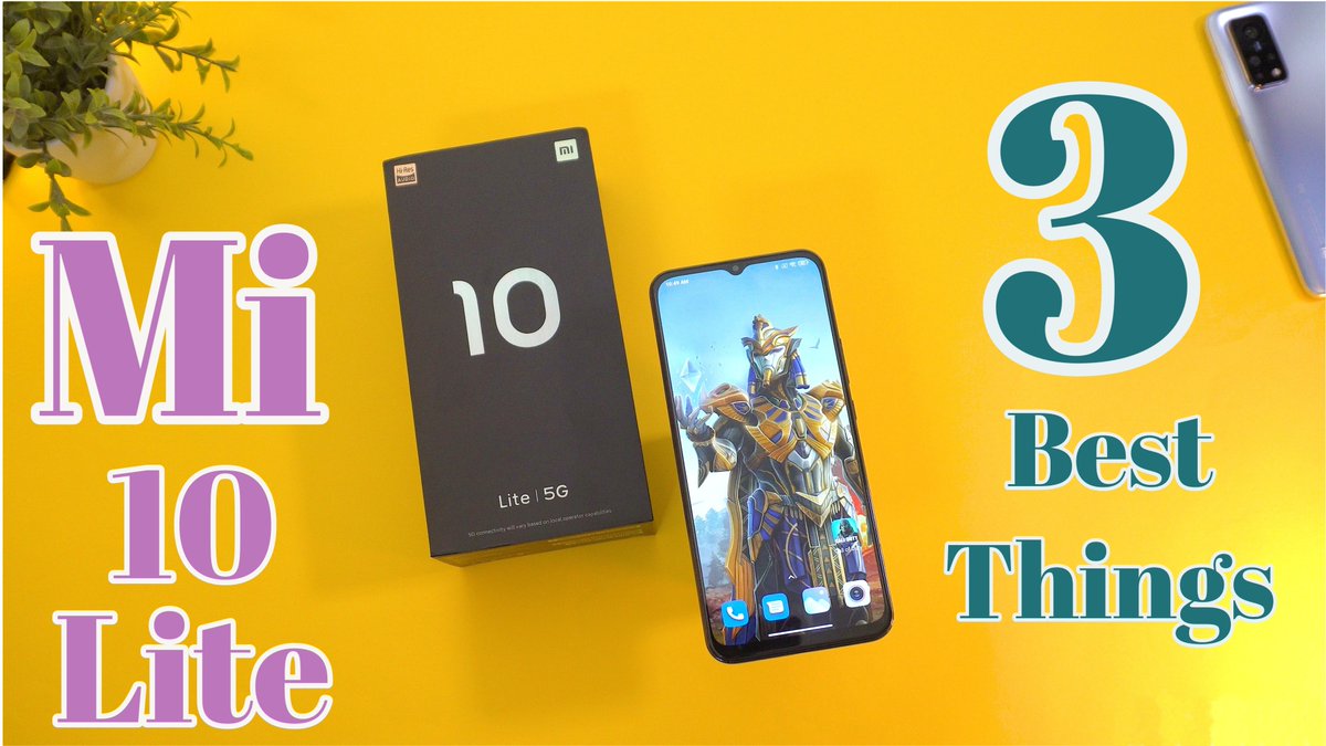 CHgadgetz's tweet photo. New Video Alert
3 of the Coolest Things About The @Xiaomi #Mi 10 Lite 5G
Video Link https://t.co/ZjaqMKibj0
Rt Plz
#xiaomi #mi10lite #xiaomiredmi #gadget https://t.co/NfMY6WdaJm
